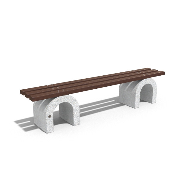 Bancă stradală din beton