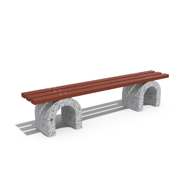 Bancă stradală din beton