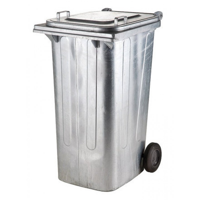 Europubelă metalică 240 litri